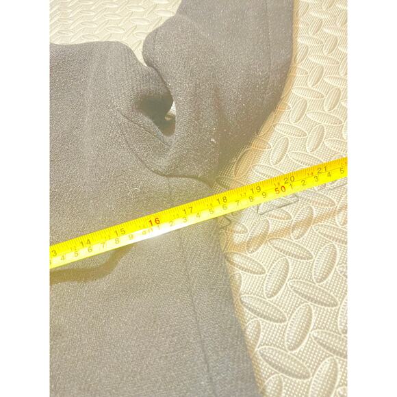 J. Crew Petite Lodge Coat Italian Stadium Cloth Wool Black K0897 Jacket Women 4P - Picture 9 of 10